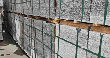 威海芙蓉白地铺石，石材地铺石