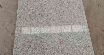 威海芝麻白光面毛板